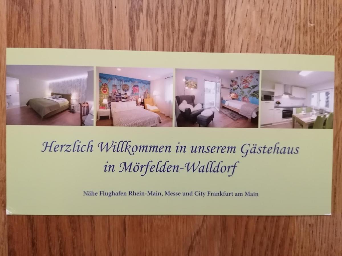Gastehaus A Und D Fischer Moerfelden-Walldorf Exterior photo